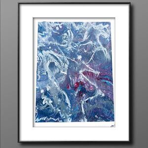 ‘TSUNAMI’ ORIGINAL ACRYLIC ART by Susan‎